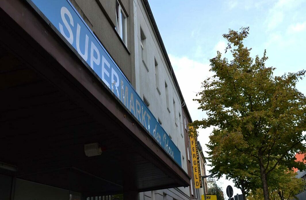 Bild des Ladenschilds des Supermarkts der Ideen in Oberhausen